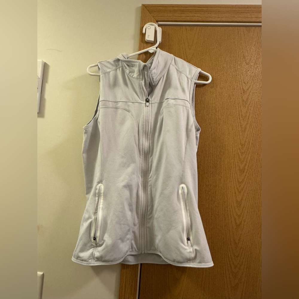 White Fabletics vest